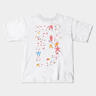 Dancing folks Kids T-Shirt